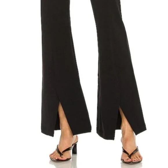 Free People Real Deal Slit Pant in Black Extra Small NWT - Picture 9 of 10